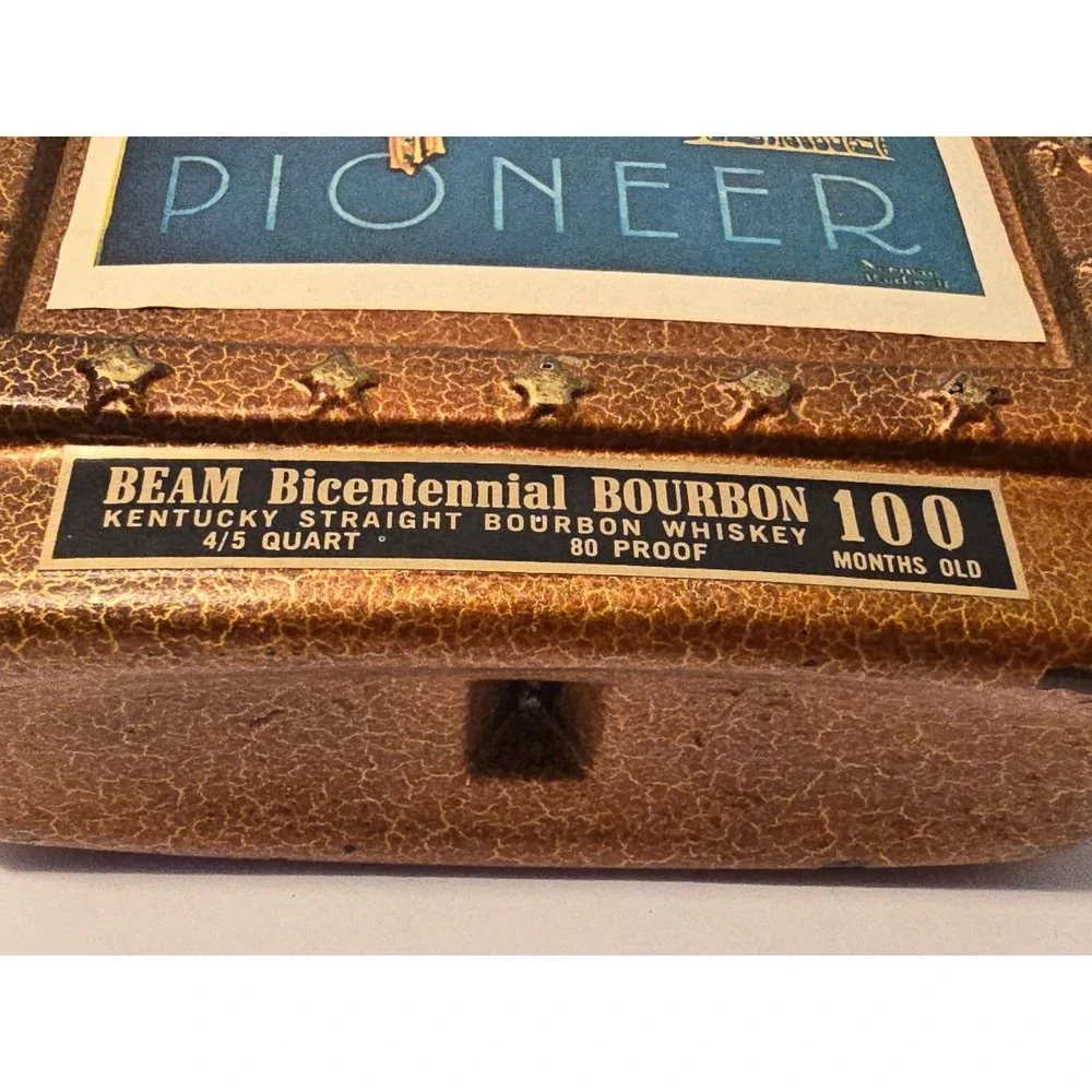 Beam Bicentennial Limited Series 1976 Bourbn Whisky Decanter Norman‎ Rockwell
